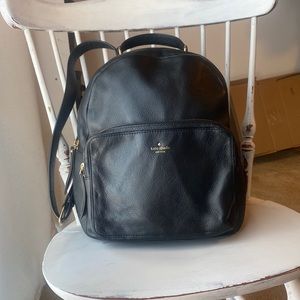 Black Kate spade back pack